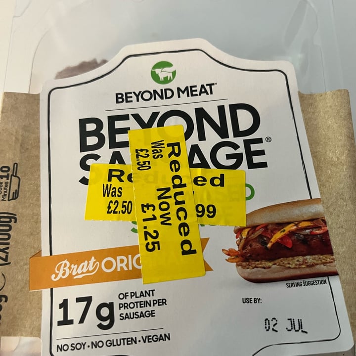 photo of Beyond Meat Beyond Sausage shared by @hypnicol on  03 Jul 2023 - review