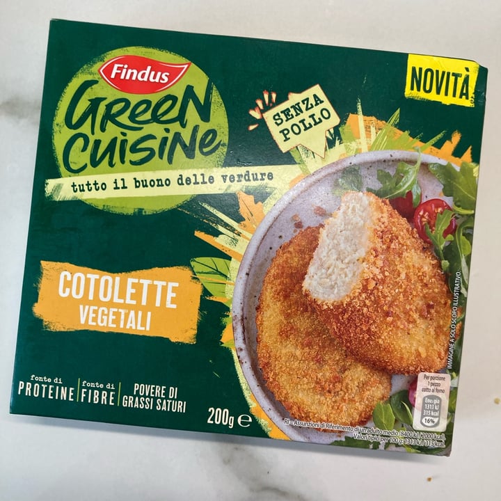 photo of Findus Cotolette vegetali shared by @corinne93 on  10 Mar 2023 - review