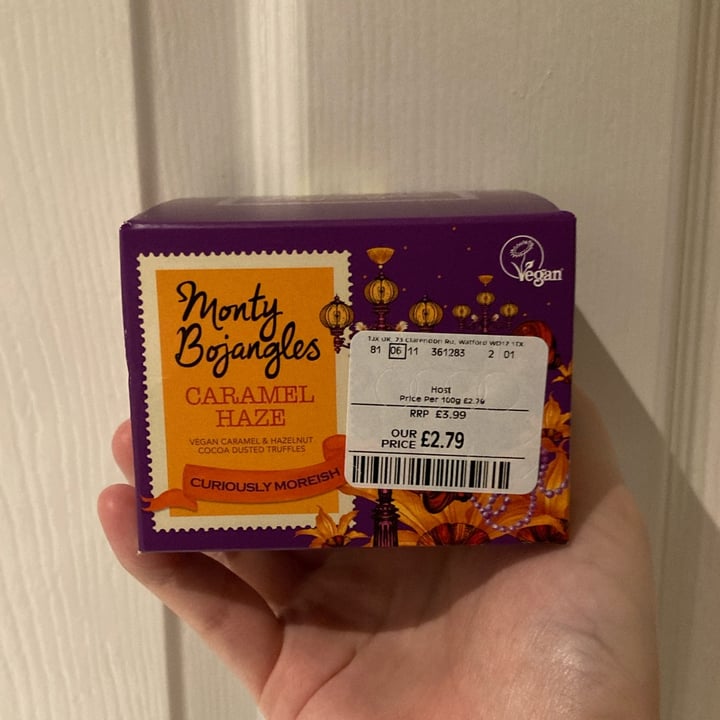 photo of Monty bojangles Caramel haze shared by @verypotato on  31 May 2023 - review
