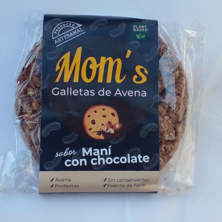 photo of Mom's Galleta De Avena Sabor Mani Con Chocolate shared by @agusmayer on  11 Jul 2023 - review