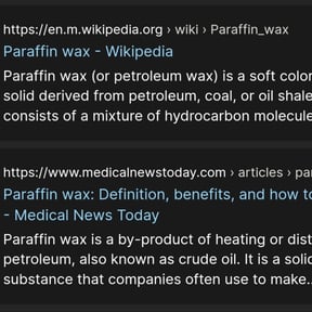 Paraffin wax - Wikipedia
