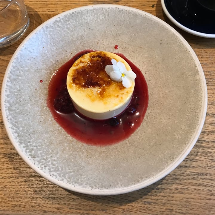 photo of Mildreds Restaurant crème brúlèe, wild blueberry, shortbread crumbs shared by @nics88 on  27 Dec 2022 - review