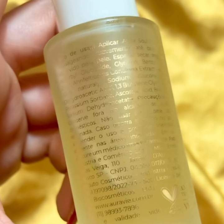 photo of Auravie Serum Aura Soul C+ shared by @claraperoroni on  12 Jan 2023 - review