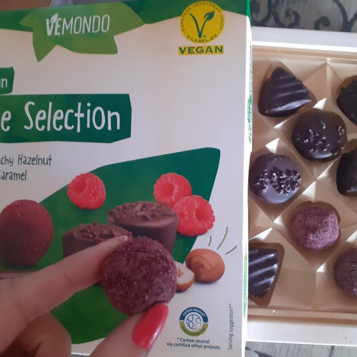 photo of Vemondo Vegan praline selection shared by @anev on  10 Mar 2023 - review