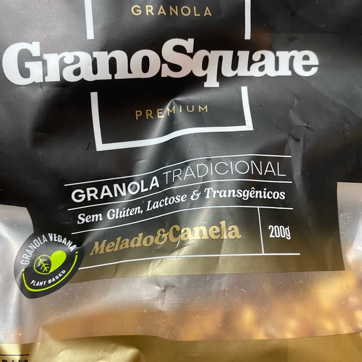 photo of GranoSquare Granola tradicional premium Melado e canela shared by @evamendez on  14 Dec 2022 - review