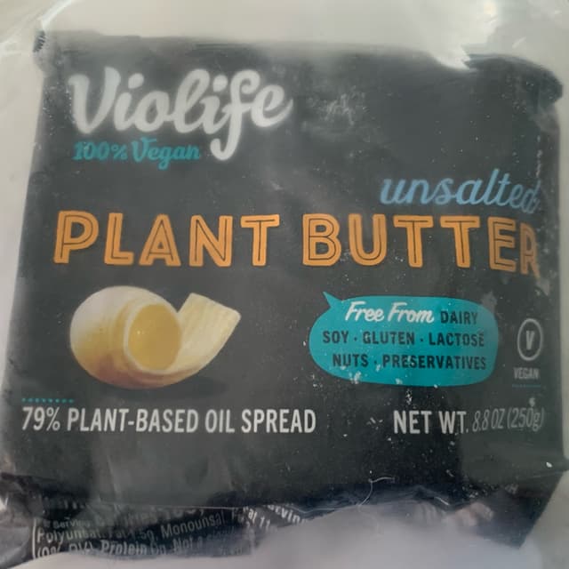 unsalted plant butter from Violife - Vegan Product Reviews & Ratings ...