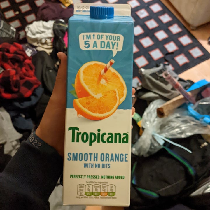 photo of Tropicana Smooth Orange With No Bits shared by @katchan on  08 Jan 2023 - review