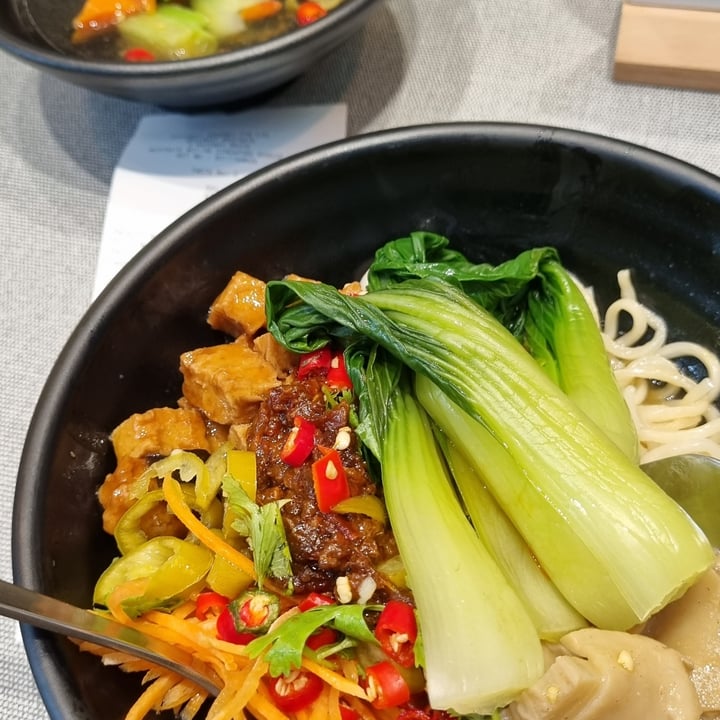 photo of GreenDot Westgate Taiwanese Spicy Dry Handmade Noodle shared by @veganlad on  28 Jan 2023 - review