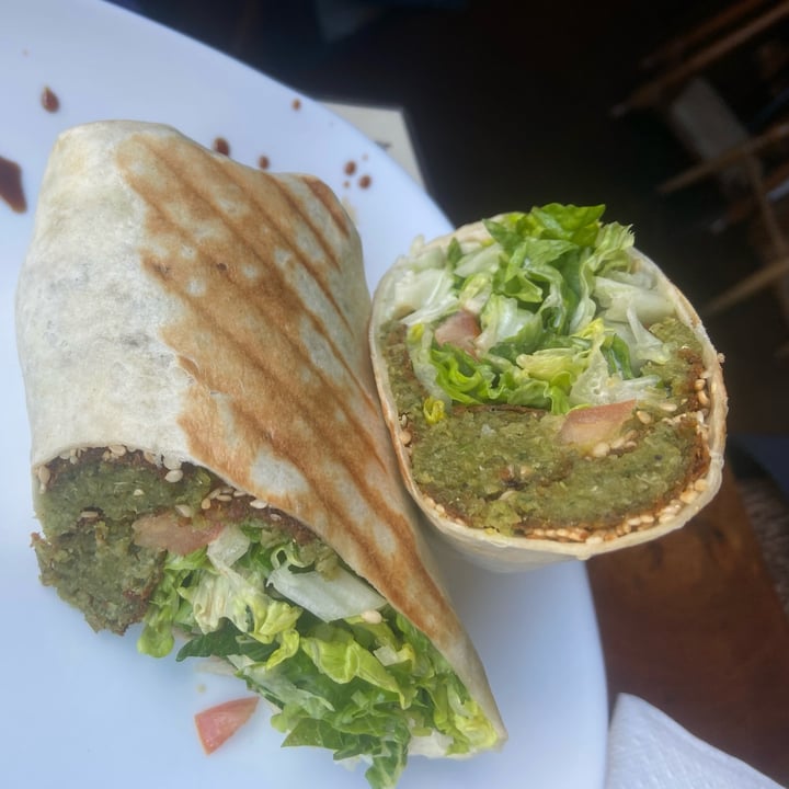 photo of Flop Café Falafel Wrap shared by @apkilgour on  05 Feb 2023 - review