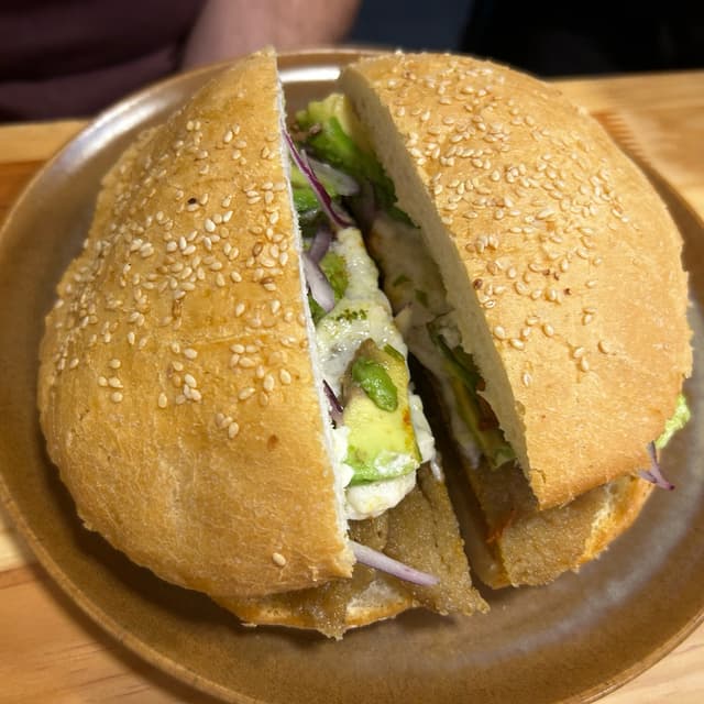 Photo of the dish “Cemita de Milanesa”