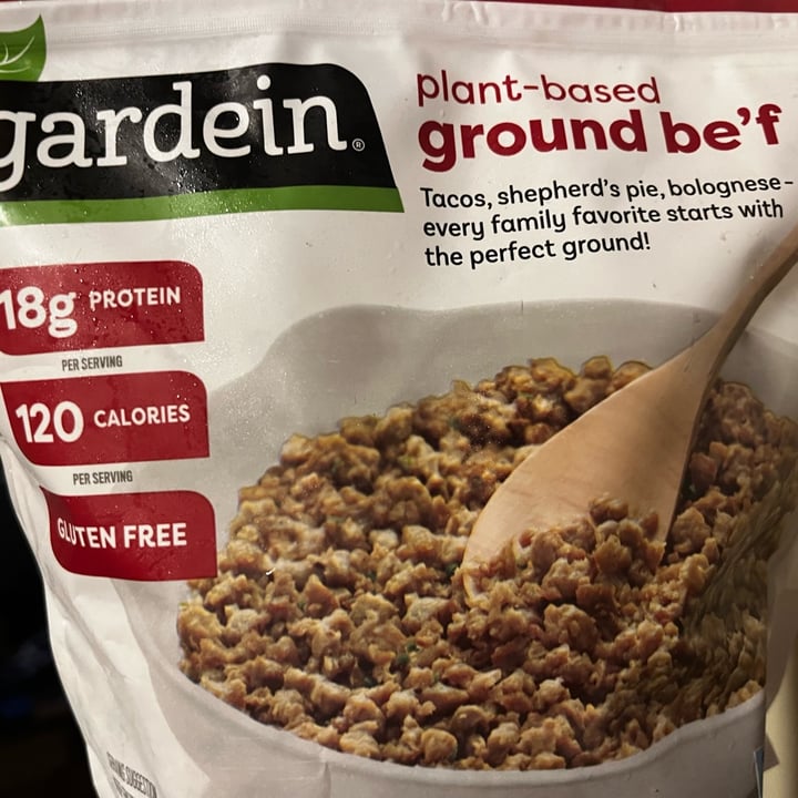 photo of Gardein Beefless ground shared by @randombitsofwow on  11 Jan 2023 - review