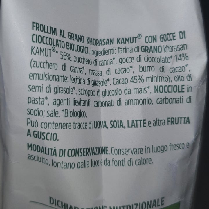 photo of Il Viaggiator Goloso Frollini di kamut con gocce di cioccolato shared by @chiaraar on  12 Mar 2023 - review