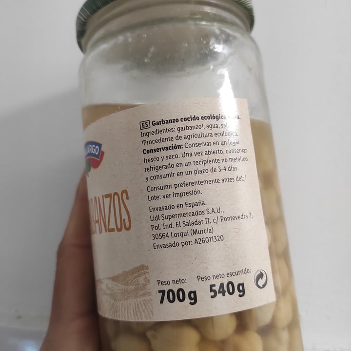photo of Campo Largo Bio Garbanzos shared by @wiseskunk00 on  05 Jun 2023 - review