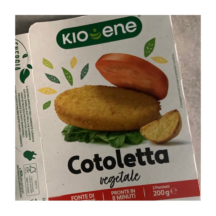 photo of Kioene Cotoletta vegetale shared by @alailaria on  24 Jul 2023 - review