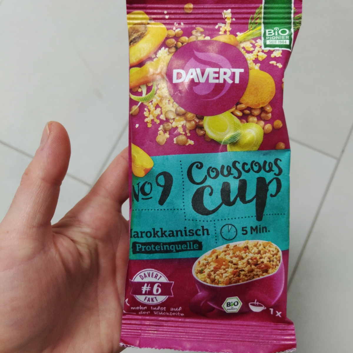 Couscous Cup Marokkanisch from Davert - Vegan Product Reviews &amp; Ratings ...
