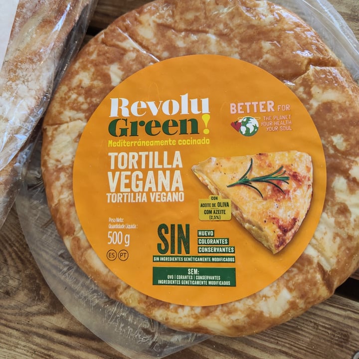 photo of Revolu Green Tortilla de patatas vegana shared by @martate on  16 Jul 2023 - review