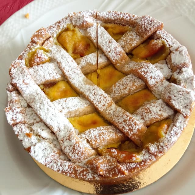 Photo of the dish “pastiera”