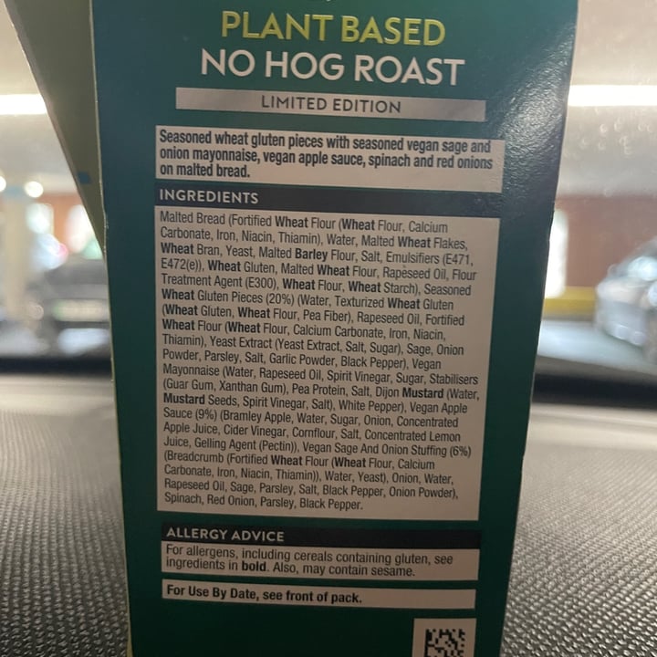 photo of Boots plant based no hog roast shared by @missykab on  06 Mar 2023 - review
