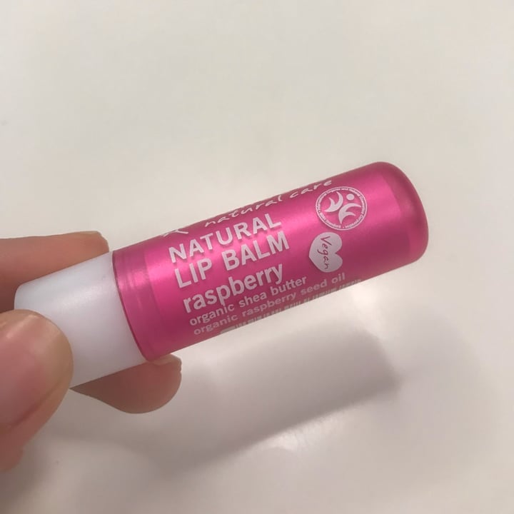 photo of Natural care natural lip balm raspberry shared by @irequinzel on  16 Jul 2023 - review