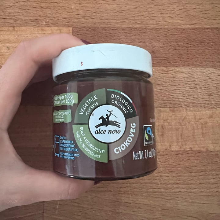 photo of Alce Nero Crema al cioccolato shared by @auroras on  03 Jun 2023 - review