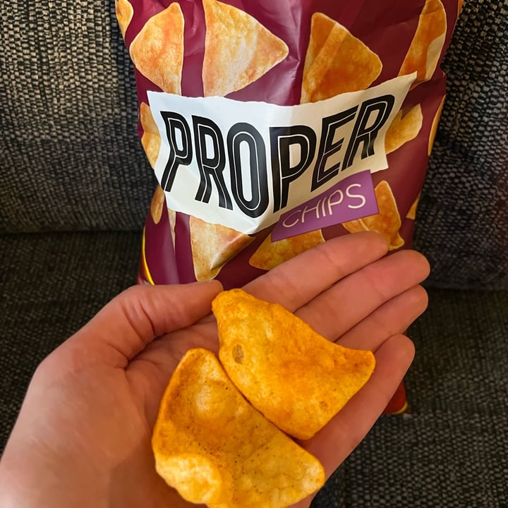 photo of Proper Chips Barbecue Lentil Chips shared by @ameriamber on  29 Dec 2022 - review