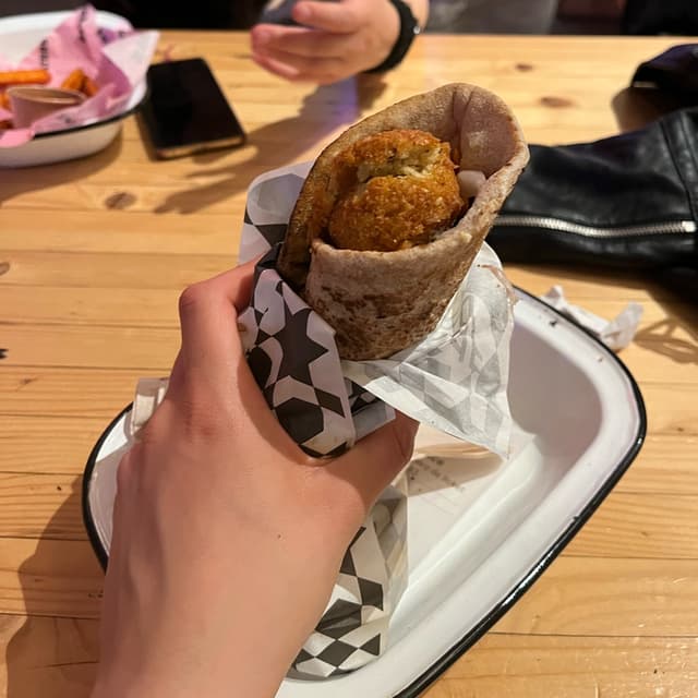Photo of the dish “authentic falafel”