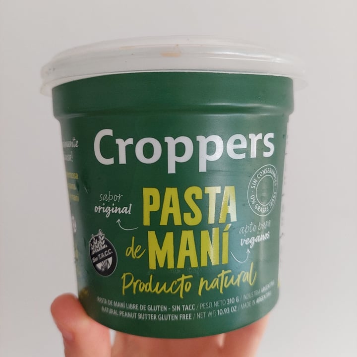 photo of Croppers pasta de mani shared by @laisabel on  01 Aug 2023 - review