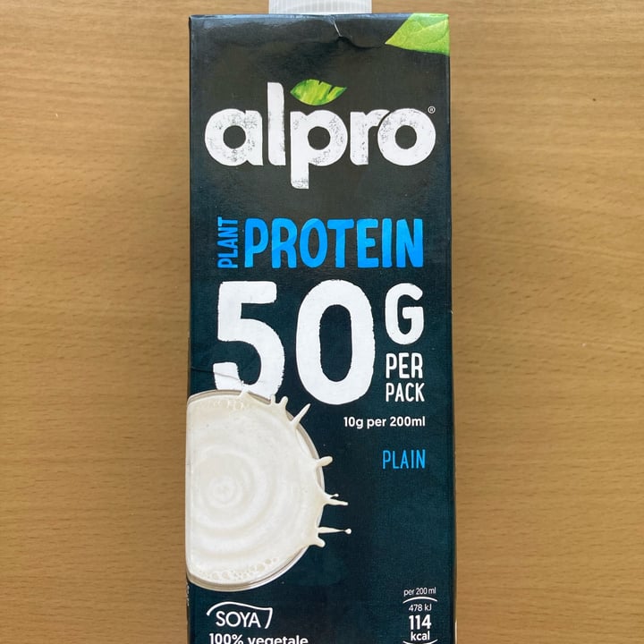 photo of Alpro Latte di soia Alpro Plant protein 50 g shared by @manuelacristaldi on  07 Aug 2023 - review