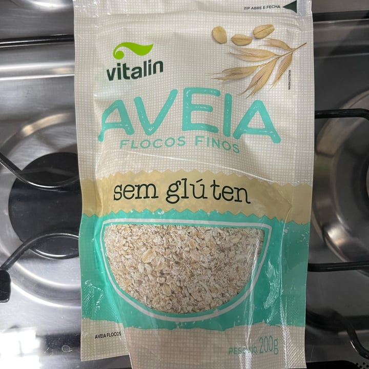 photo of Vitalin Aveia em Flocos sem Glúten shared by @giovannareis on  28 Jan 2023 - review