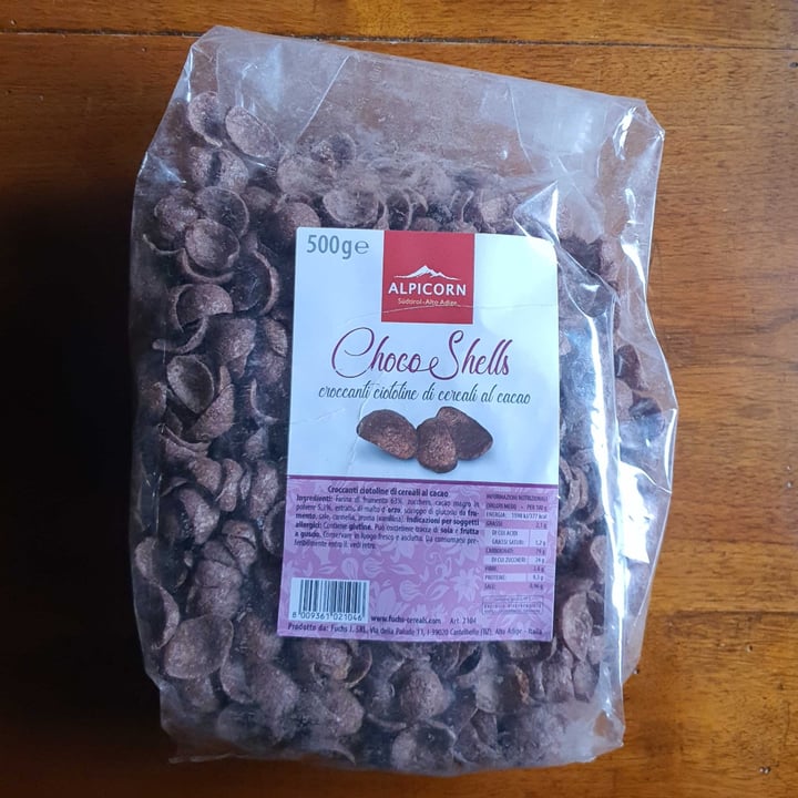 photo of Alpicorn Choco Shells croccanti ciotoline di cereali al cacao shared by @httpgiuliadeangelis on  06 Feb 2023 - review