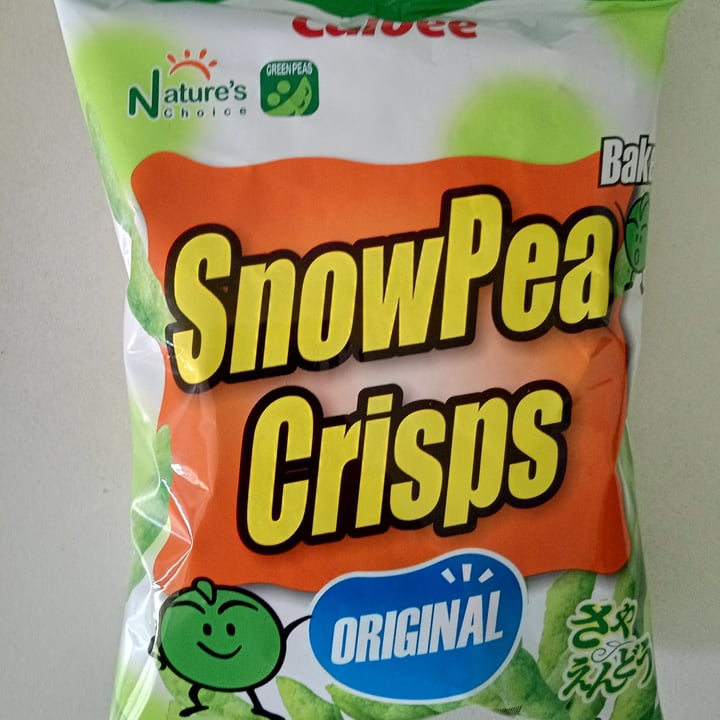 photo of Calbee Snow Pea Crisps shared by @veganspicegirl on  31 Jan 2023 - review