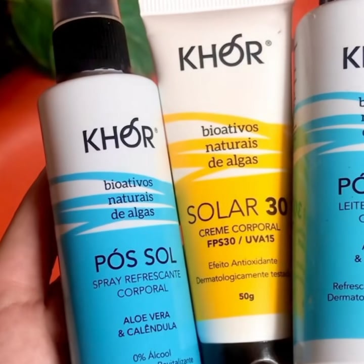 photo of Khor Protetor Solar Khor shared by @claraperoroni on  12 Jan 2023 - review