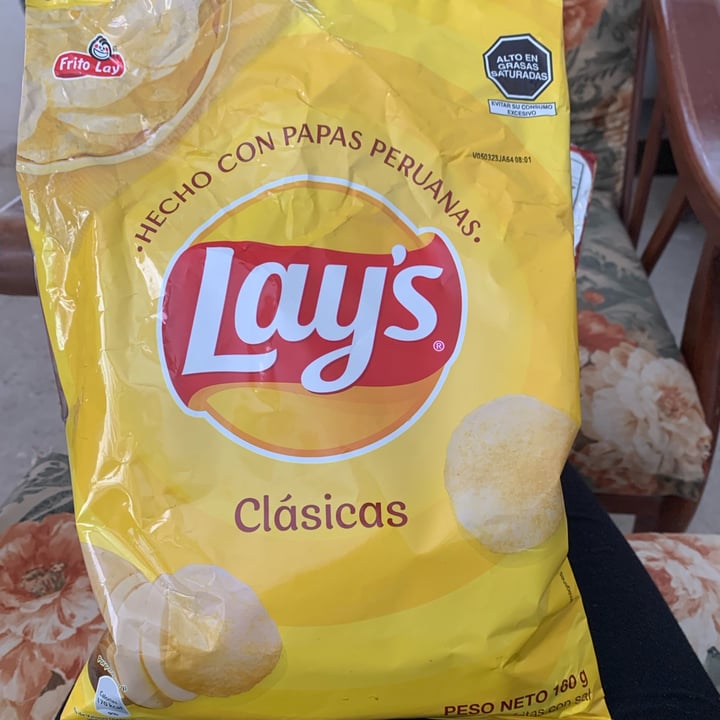 photo of Lay's Papas Fritas Clásicas shared by @elyqs on  28 Feb 2023 - review