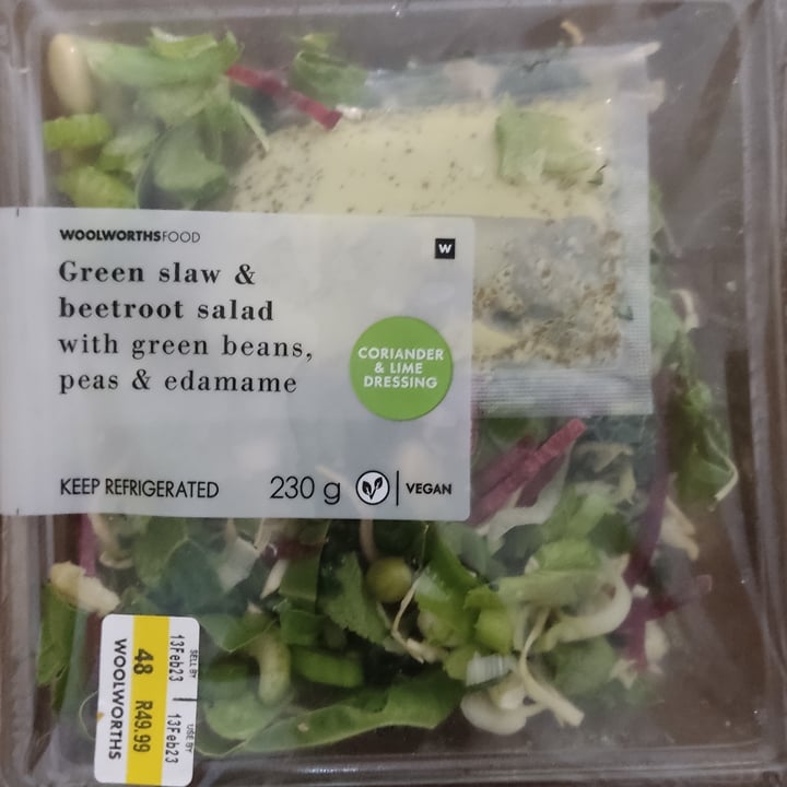 photo of Woolworths Food Green Slaw & Candy Beetroot Salad shared by @space999sailor on  16 Feb 2023 - review