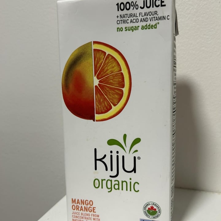 photo of Kiju Organic mango orange juice shared by @teamaldous on  24 Jun 2023 - review