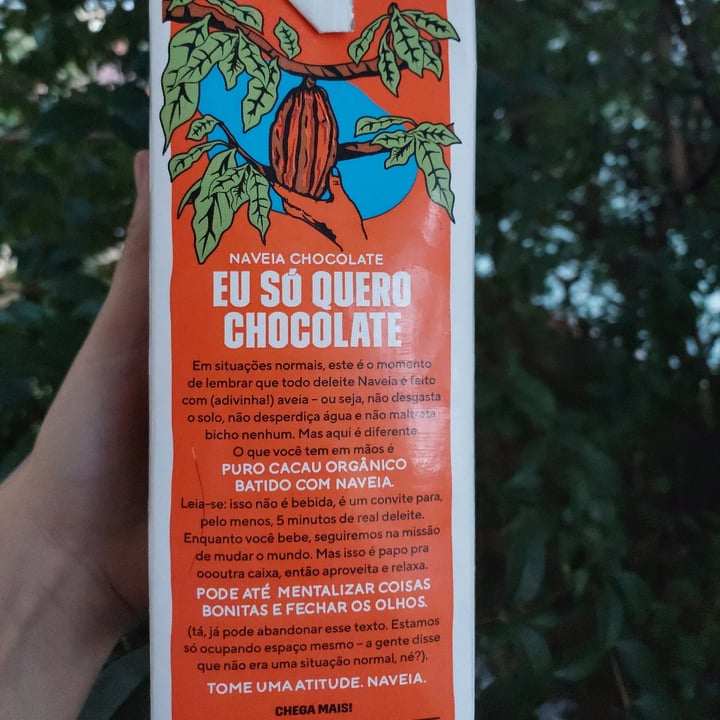 photo of Naveia Leite achocolatado de aveia shared by @audreynunes on  17 Jan 2023 - review