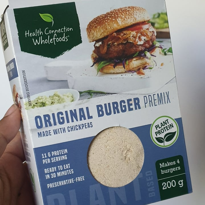 photo of Health Connection Wholefoods Original burger Premix shared by @ylajane on  16 Jan 2023 - review