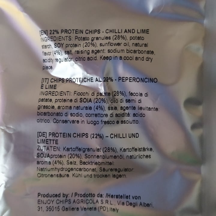 photo of Joxty Protein Chips - Chilli & Lime shared by @pablapablita on  22 Jun 2023 - review