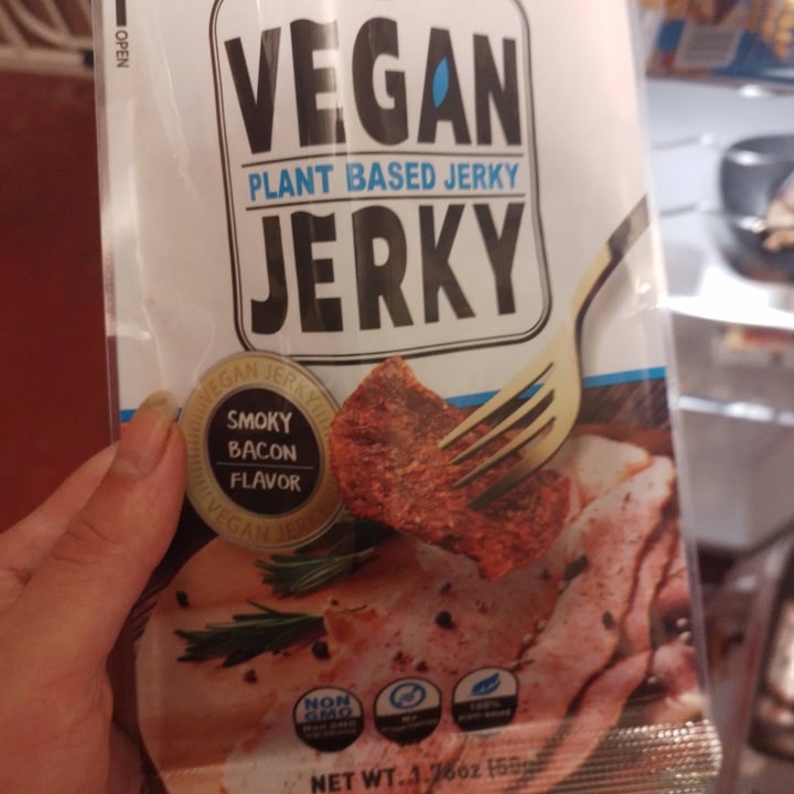 photo of Hoya Vegan Plant Based Jerky - Smoky Bacon Flavour shared by @unaaai on  07 Apr 2023 - review