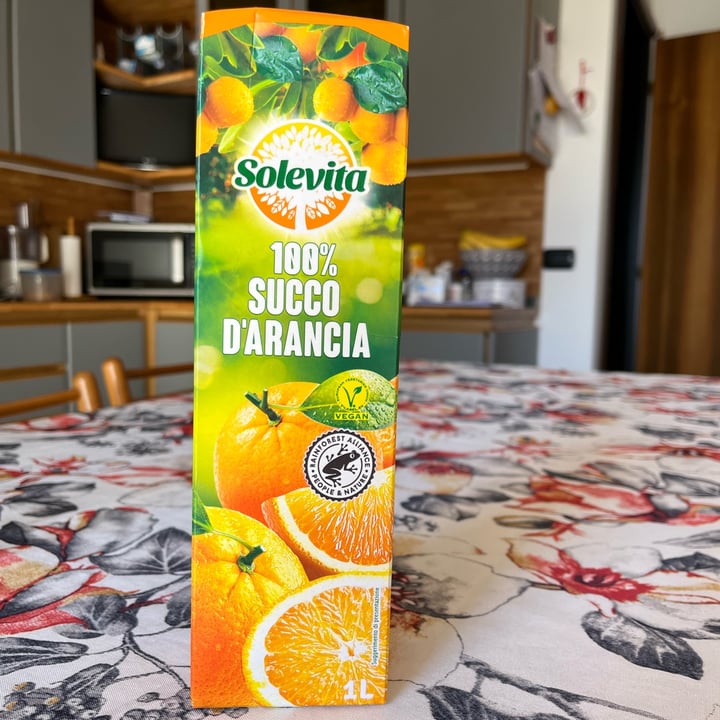 photo of Solevita 100% arancia shared by @giuliettaveg on  11 Mar 2023 - review