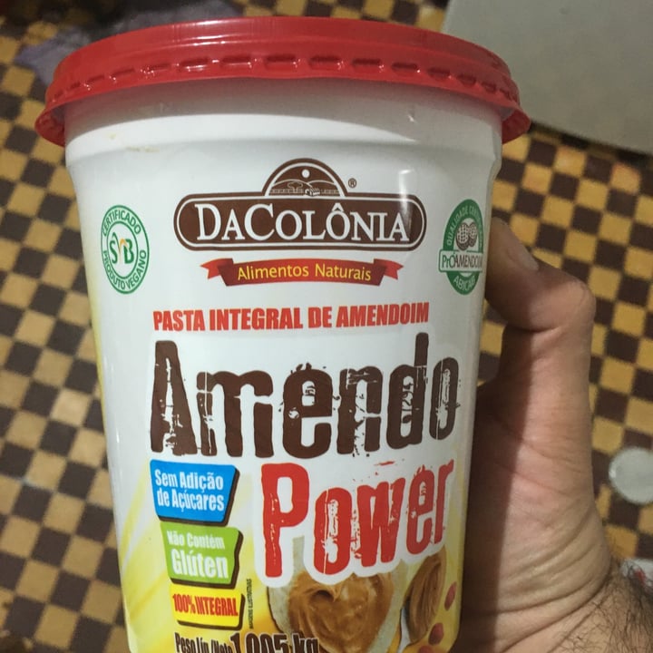 photo of DaColônia Amendo Power pasta de amendoim shared by @dferre19 on  23 Dec 2022 - review