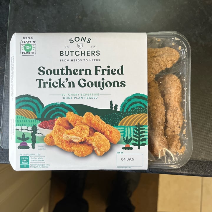photo of Sons of Butchers Southern fried trick’n Goujons shared by @snappyj on  14 Apr 2023 - review