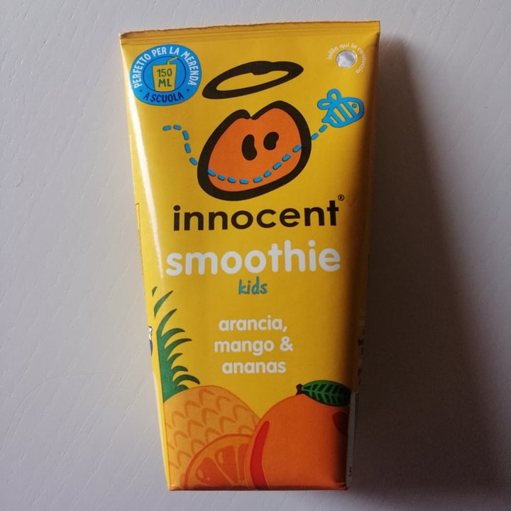 photo of Innocent smoothie kids arancia mango e ananas shared by @aliroc92 on  24 May 2023 - review