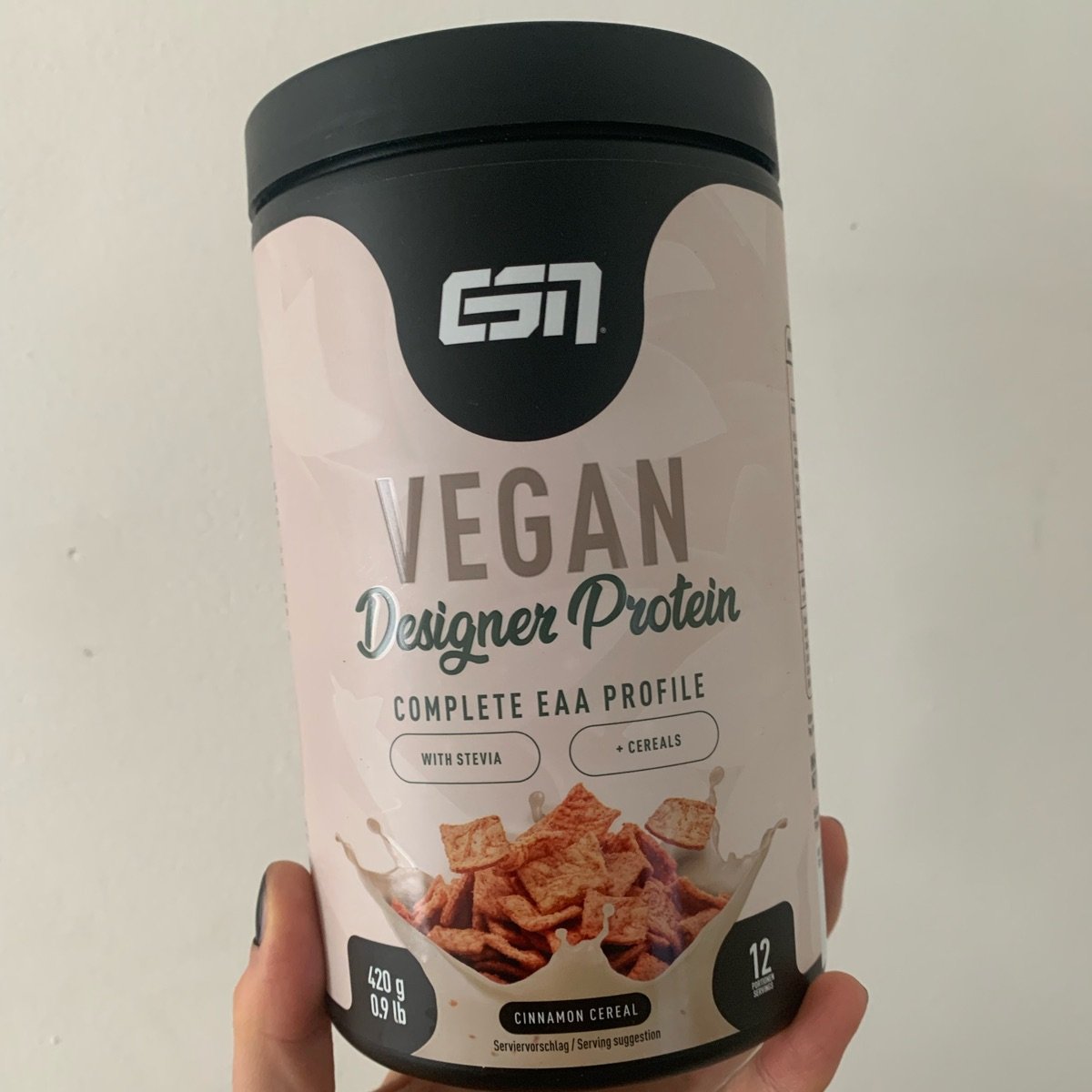 ESN Vegan Designer Protein Cinnamon Cereal Reviews abillion