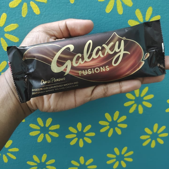 photo of Galaxy Fusions Dark Chocolate With 70% Cocoa shared by @keerthan20 on  23 Jan 2023 - review
