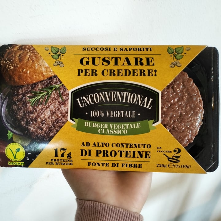 photo of Unconventional Burger Vegetale Classico - Classic Burger shared by @bunnyeco on  15 Apr 2023 - review