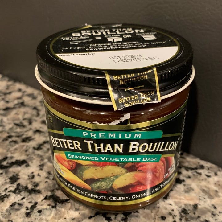 photo of Better Than Bouillon Organic Seasoned Vegetable Base shared by @friendlyvegan on  17 Feb 2023 - review