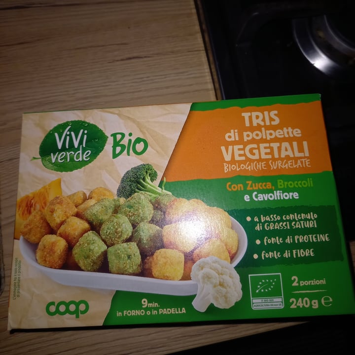 photo of Vivi Verde Coop tris di polpette vegetali shared by @milla88 on  18 Apr 2023 - review