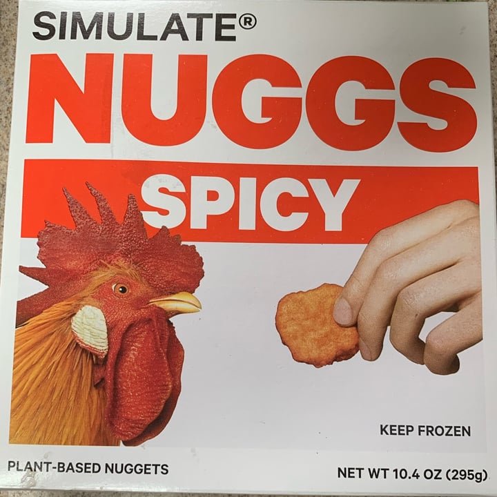 photo of Simulate® Simulate Chicken Nuggs Spicy shared by @allhess on  31 Dec 2022 - review