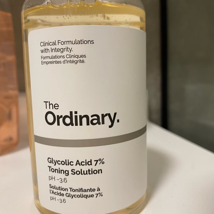 photo of The Ordinary Glycolic Acid 7% Toning Solition shared by @kerent10 on  14 Feb 2023 - review